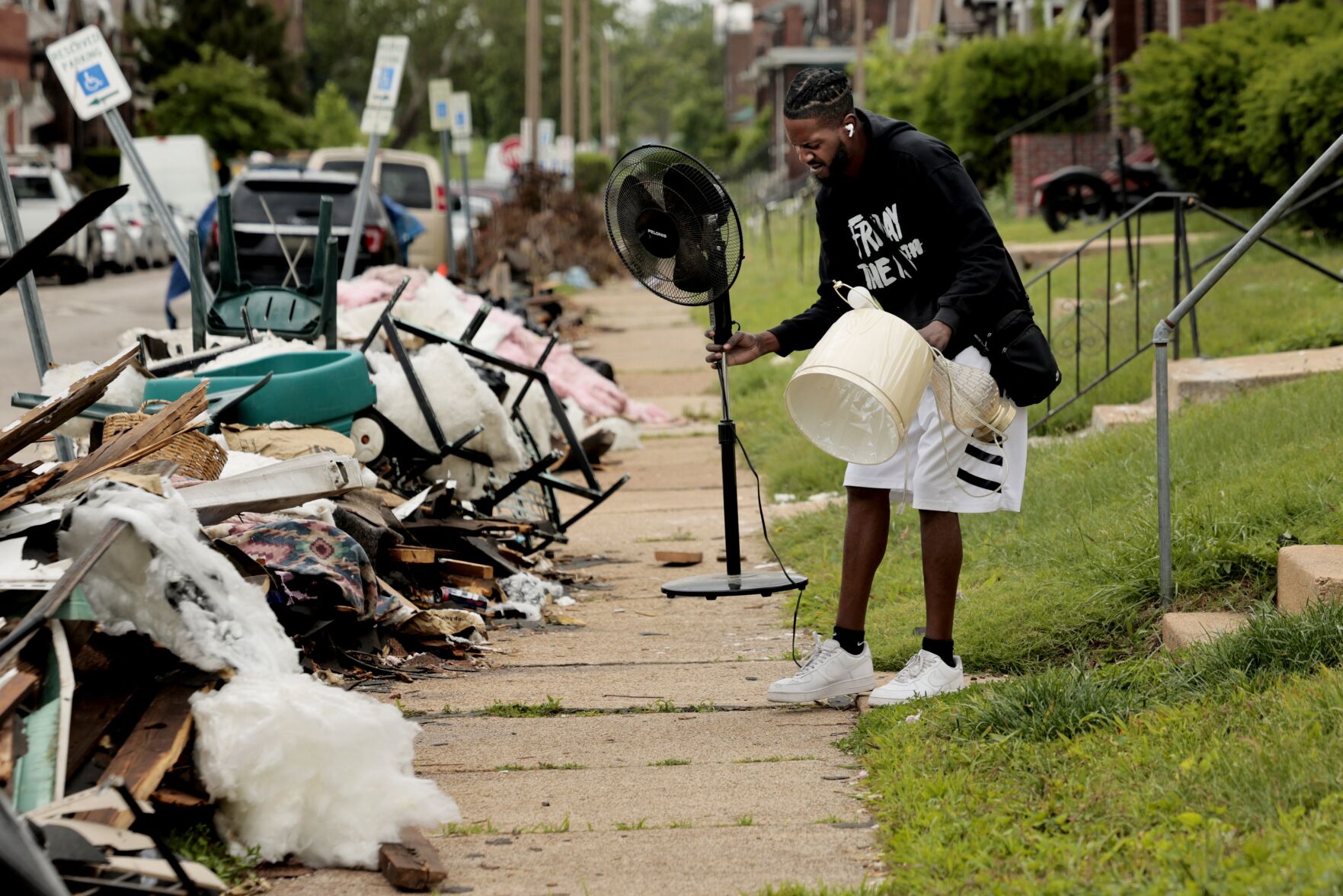 Residents need help with debris removal